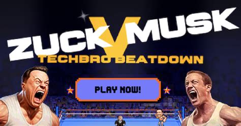 Zuck Vs Musk Techbro Beatdown Play Free Games Online