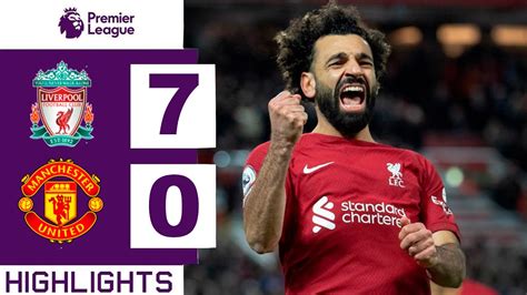 Liverpool Vs Manchester United 4 0 Mohamed Salah Goal Highlights