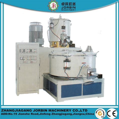 PP PE PVC Plastic Hot And Cooling Mixing Machine High Speed Mixer And High Speed Mixer Group