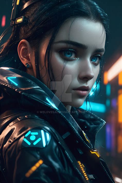 Cyberpunk Girl By Welovesai On Deviantart