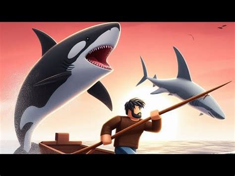 Hunting Killer Whale And Shark In Roblox Fishing Simulator YouTube