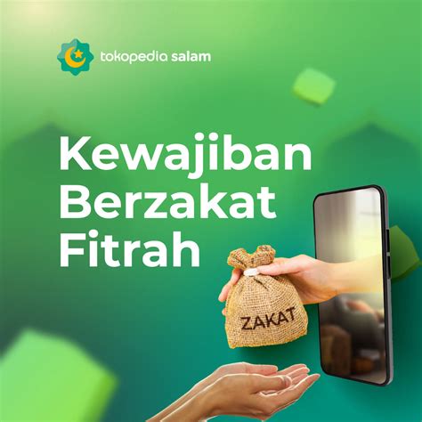 Bayar Zakat Fitrah Online Mudah Amanah Tokopedia Salam