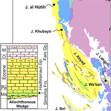 Pdf Late Stage Tectonic Evolution Of The Al Hajar Mountains Oman