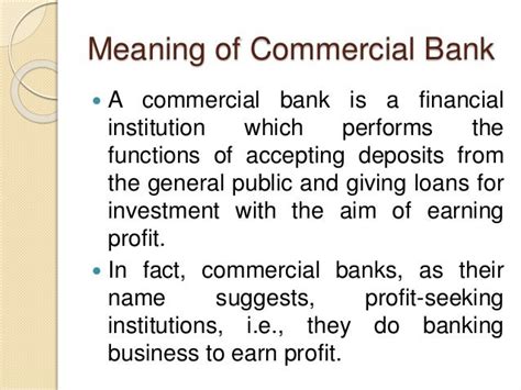 Commercial Bank