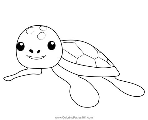 Soft Shell Octonauts Coloring Page Coloring Pages Octonauts