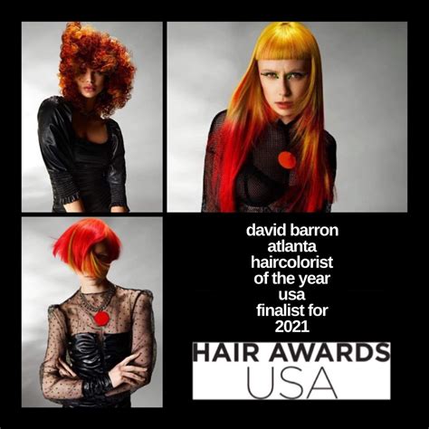 David Barron Wins Hair Colorist Of The Year At Hair Awards Usa 2021 Barron S London Salon