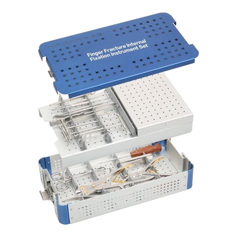 wsk stainless steel finger fracture internal fixation instrument set