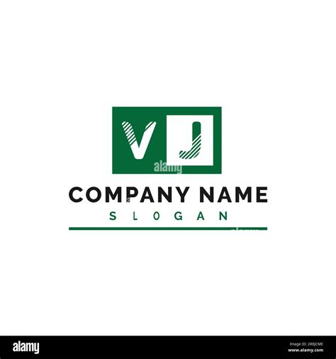 Vj Logo Design Vj Letter Logo Vector Illustration Vector Stock