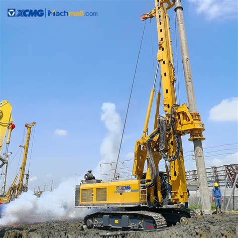 XCMG 240kn 70m Hydraulic Dual Rotary Drilling Rig Bored Pile Machine