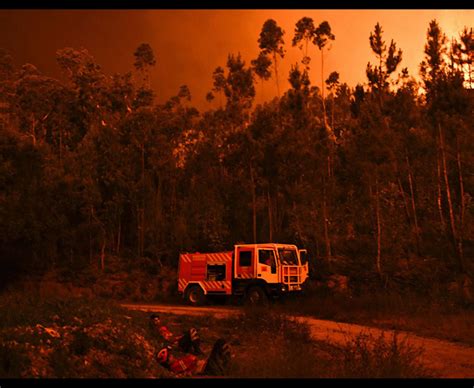 Massive Wildfire Ravages Portugal Leaving Nearly 60 People Dead