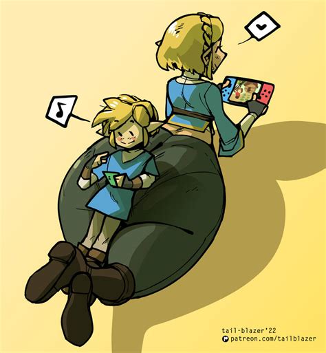 Mgts Zelda Downtime By Tail Blazer On Deviantart