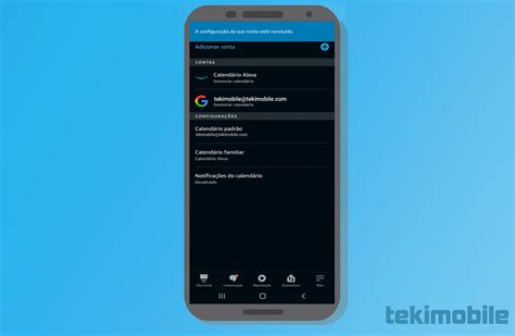Como sincronizar seu calendário com a Alexa