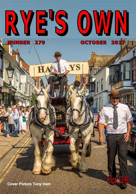 Ryes Own October Cover Ryes Own Magazine