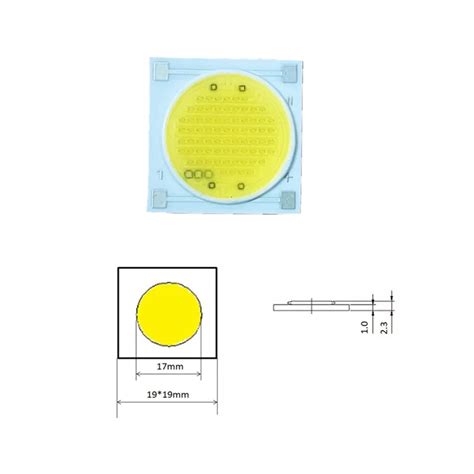 AC220V LED COB Chip Light Ac1414 3w 5w 7w 9w 1919 Driverless 12w 15w