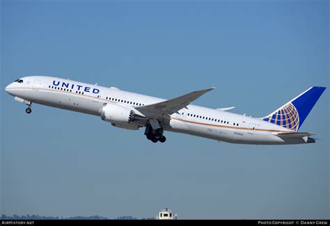 Aircraft Photo Of N35953 Boeing 787 9 Dreamliner United Airlines