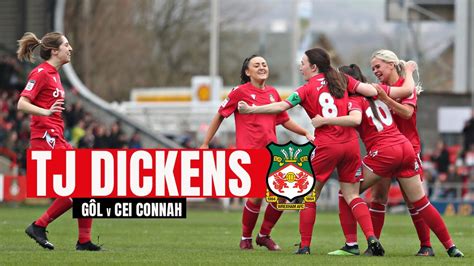 Am G L What A Goal Tj Dickens Wrexham Women Racecouse Youtube