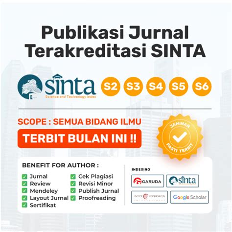 Jual Publikasi Jurnal Sinta Shopee Indonesia