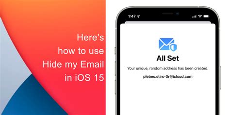 Heres How To Use Hide My Email In IOS 15 IThinkDifferent