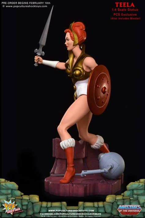 Pop Culture Shock发售《希曼》teela（蒂拉）雕像 拆盒