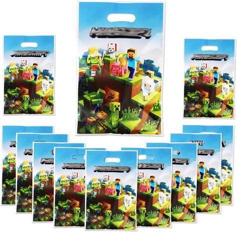 Amazon Pcs Pixel Birthday Party Favor Bags Party Gift Bags