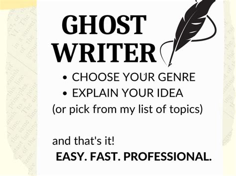 Ghostwriter to create your book | Upwork