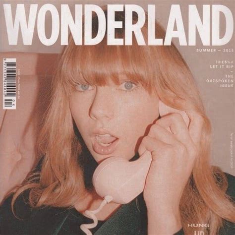 Taylor Swift Magazine Cover Wonderland