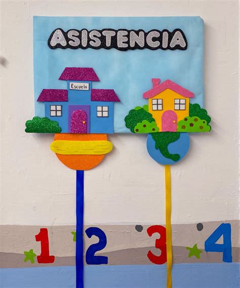 Asistencia Carteles De Asistencia Decoraci N Aula De Preescolar