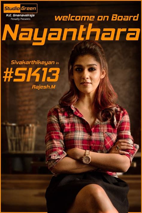 SK13 Movie Nayanthara First Look Poster - Flickstatus