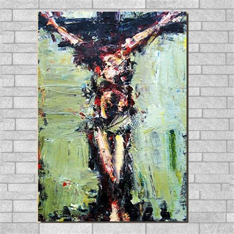 Aliexpress.com : Buy Hand Painted Jesus Oil Painting On Canvas Unique ...