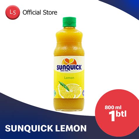 Sunquick Lemon Juice 800ml Level Five