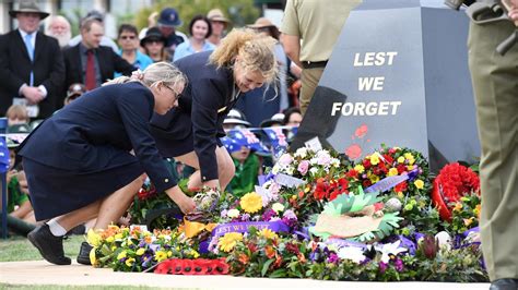 Bundaberg Region Anzac Day Services In The Courier Mail