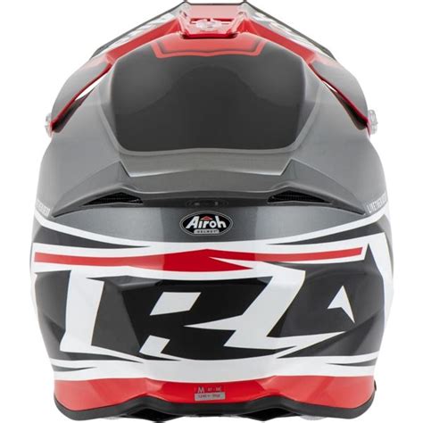 Capacete Airoh Twist 2 0 Shaken Vermelho Grid Motors