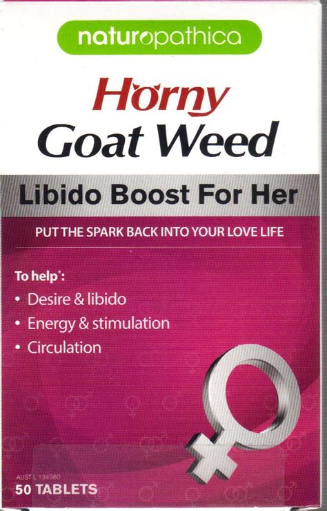 Best Price Naturopathica Horny Goat Weed Libido Boost For Her