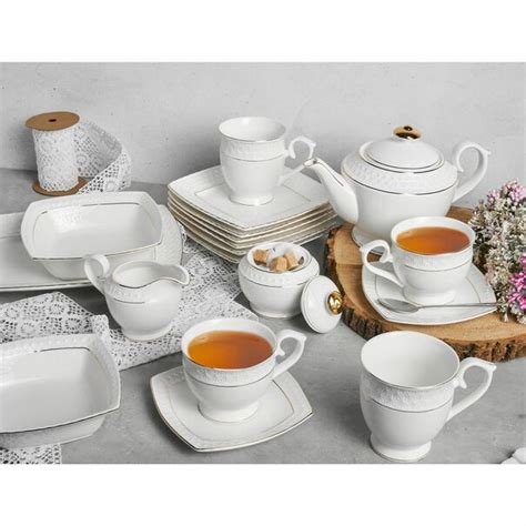 Zestaw dwóch filiżanek ze spodkami Tadar Etiuda porcelana NBC 280 ml