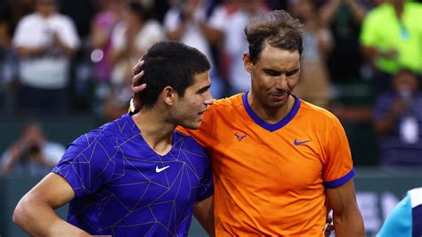 Rafael Nadal Und Carlos Alcaraz Bieten Trainingsstunden Bei Show Event