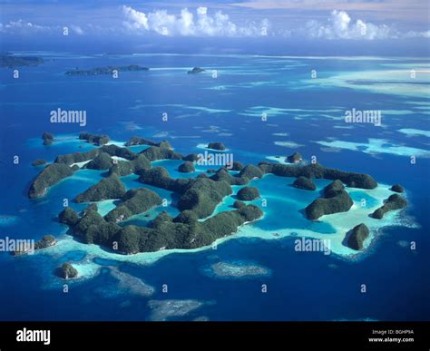 Palau Micronesia The Rock Islands Of Palau Aerial View Of The 70