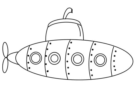 Desenhos De Submarino Para Colorir Pintar E Imprimir Colorironlinecom