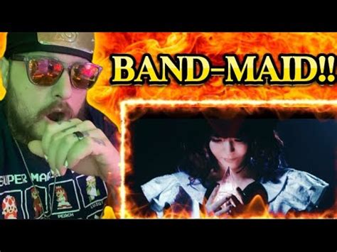 First Time Reaction BAND MAID Sense Official Music Video YouTube