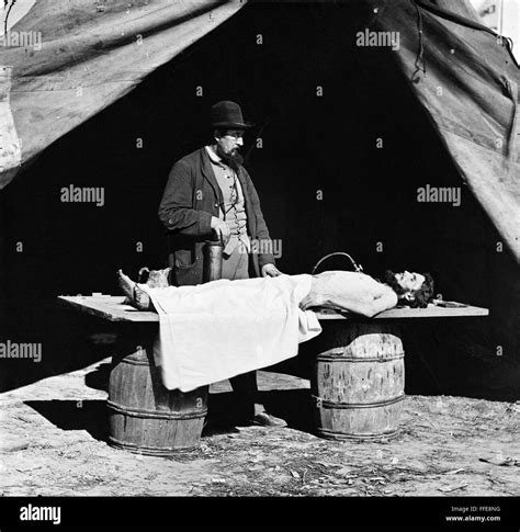 Civil War Surgeon Ndr Richard Burr An Embalming Surgeon At Work