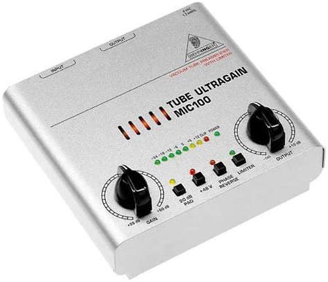 Thomann Online Guides Basic Features Mic Preamps Thomann United States