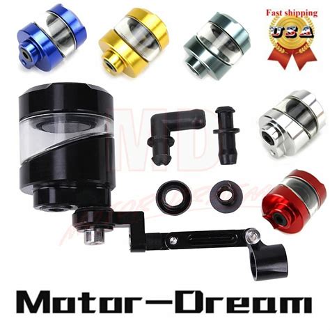 Motorcycle Cnc Brake Clutch Master Cylinder Fluid Reservoir Tank Oil