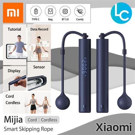 Xiaomi Mijia Smart Skipping Jump Rope Digital Counter With App Control