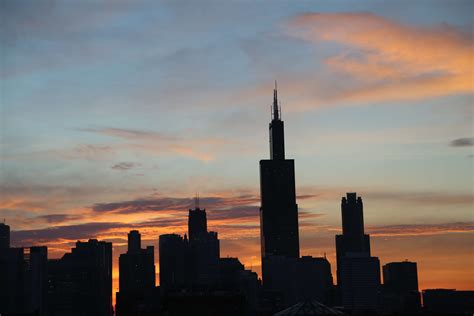 Chicago Sunset Wallpapers Hd Wallpapers Id 13351