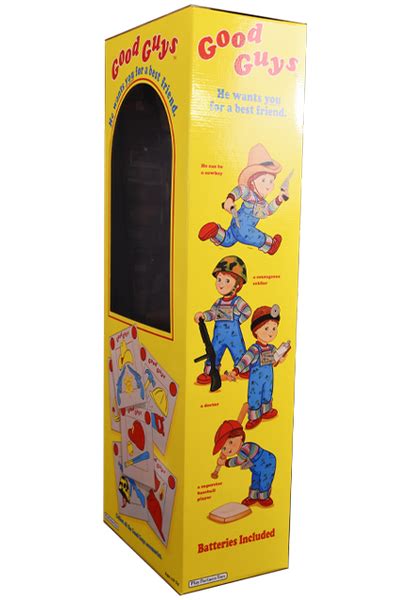 Child's Play 2 Chucky Good Guys Doll Screen Accurate Box Replica by Tr ...