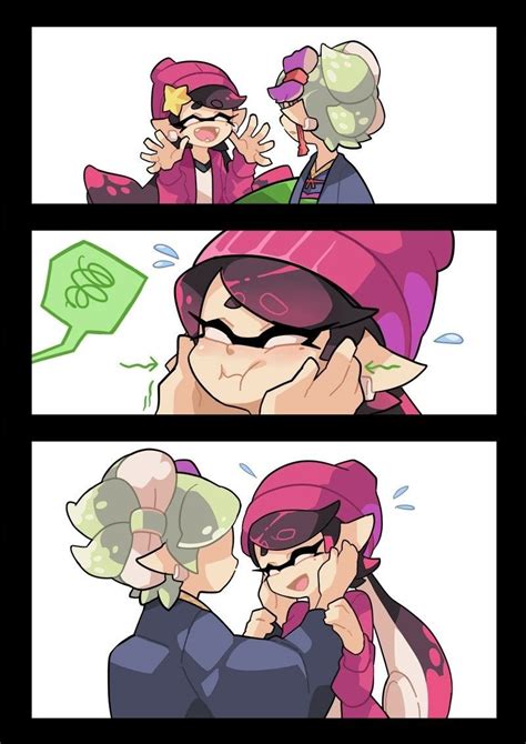 Squid Sister Splatoon Comics Anime Comics Splatoon 2 Marie Splatoon