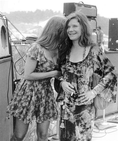 Janis Joplin Woodstock 1969 R Oldschoolcool