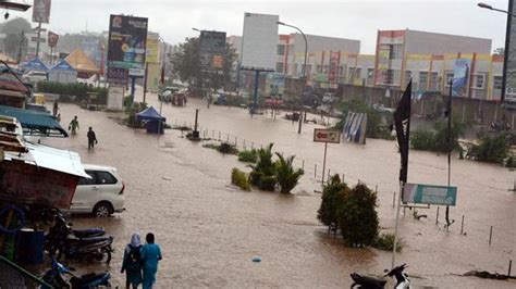 BERITAFOTO Ini Dia Kondisi Banjir Di Kawasan Batam Center Tribunbatam Id