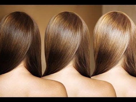 Blondir ses cheveux avec spray éclaircissant cheveux brun naturel à