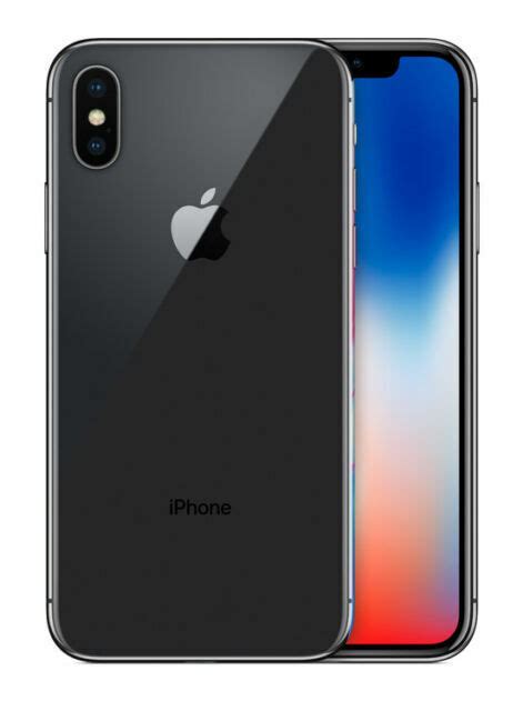 Apple Iphone X 64gb Space Gray Unlocked A1865 Cdma Gsm 659153084278 Ebay