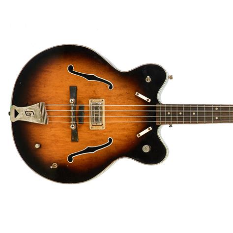 Gretsch 6070 Country Gent Bass Tobacco Burst Pre Owned 1963 Vg